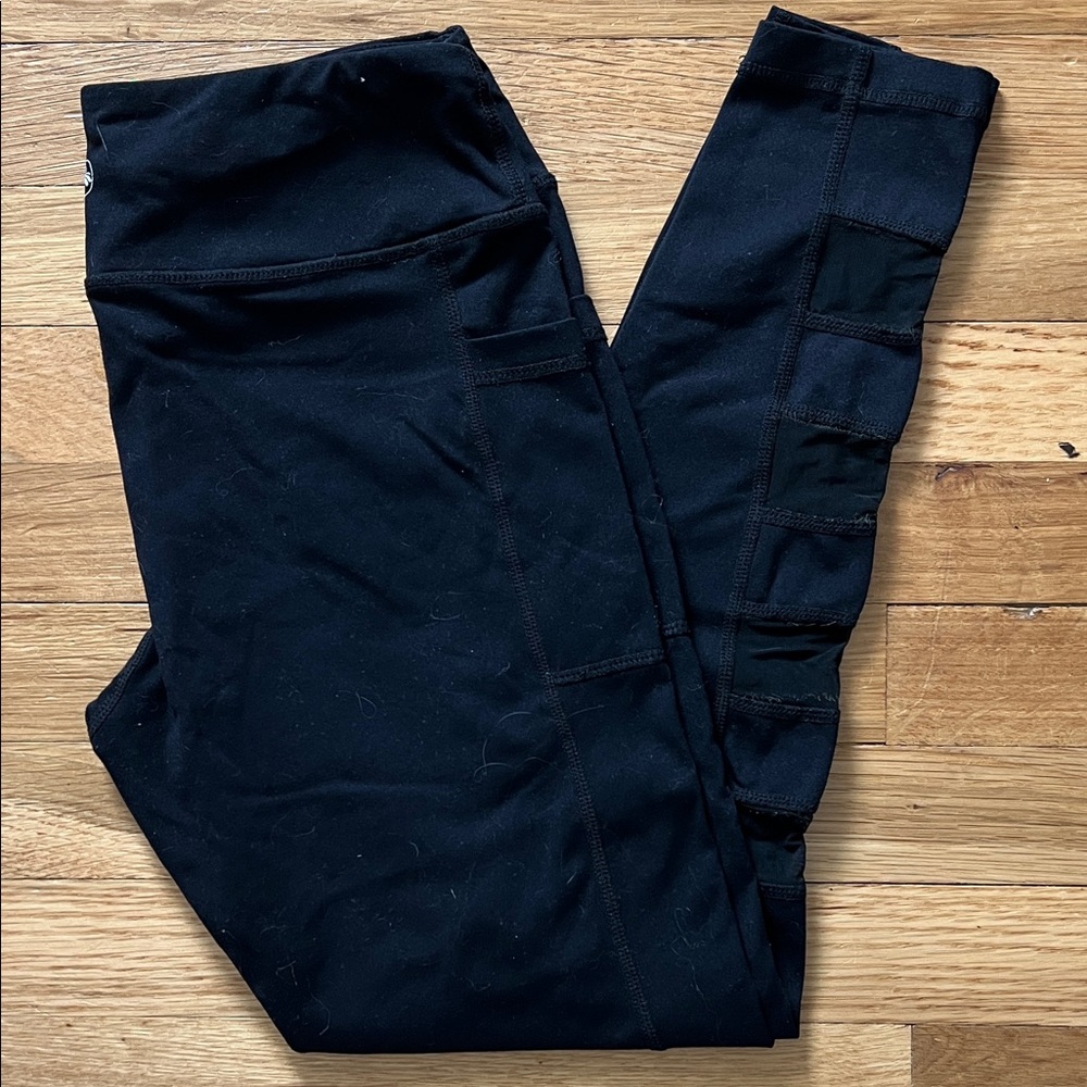 Senita Athletics Black Performance Leggings